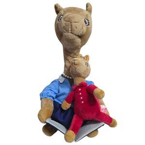 Cuddle Barn 14" Llama Llama Red Pajama Animated Talking Mama Reading Book Plush